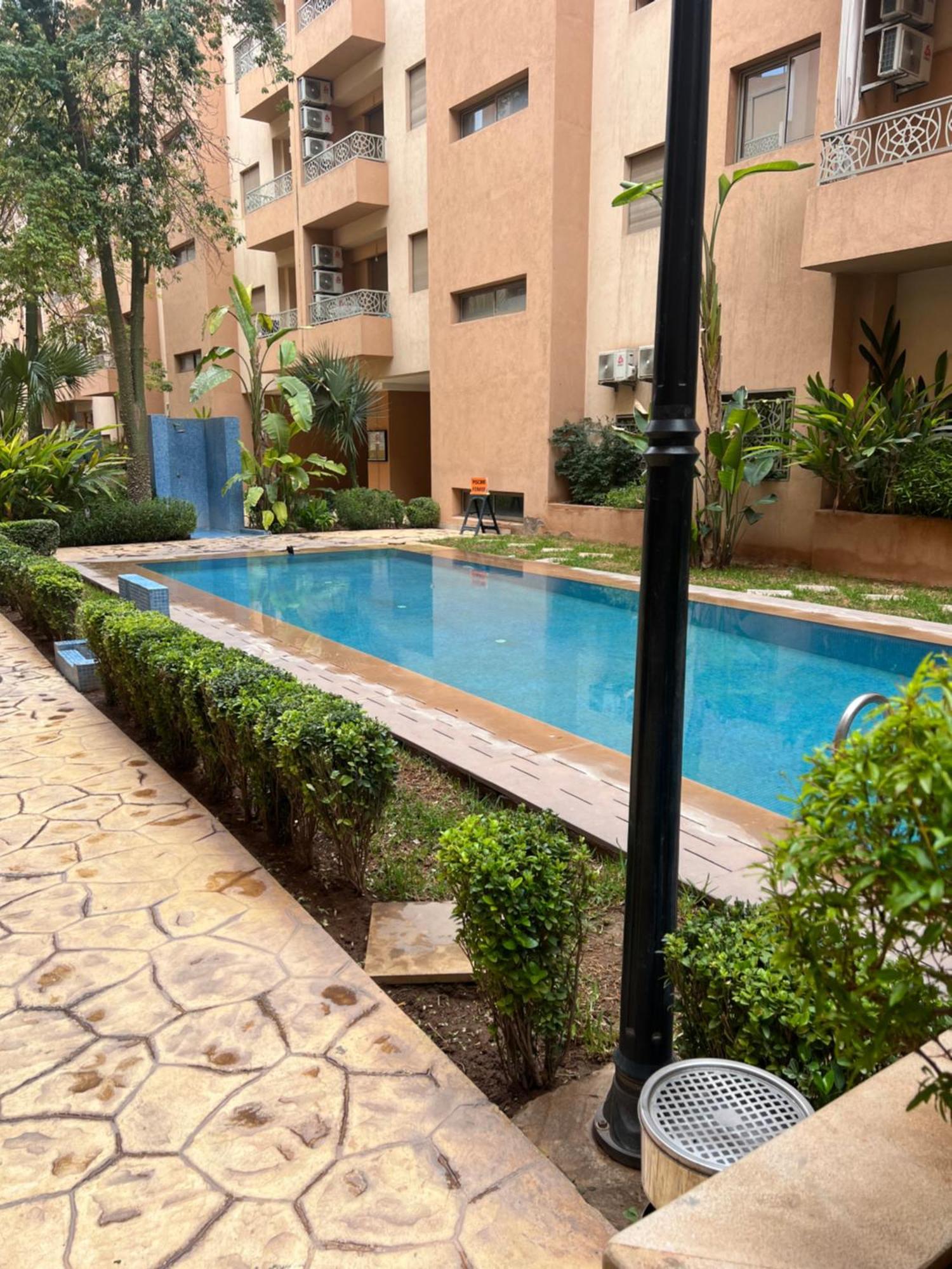 Appartement Safran Avec Piscine มาร์ราเกช ภายนอก รูปภาพ